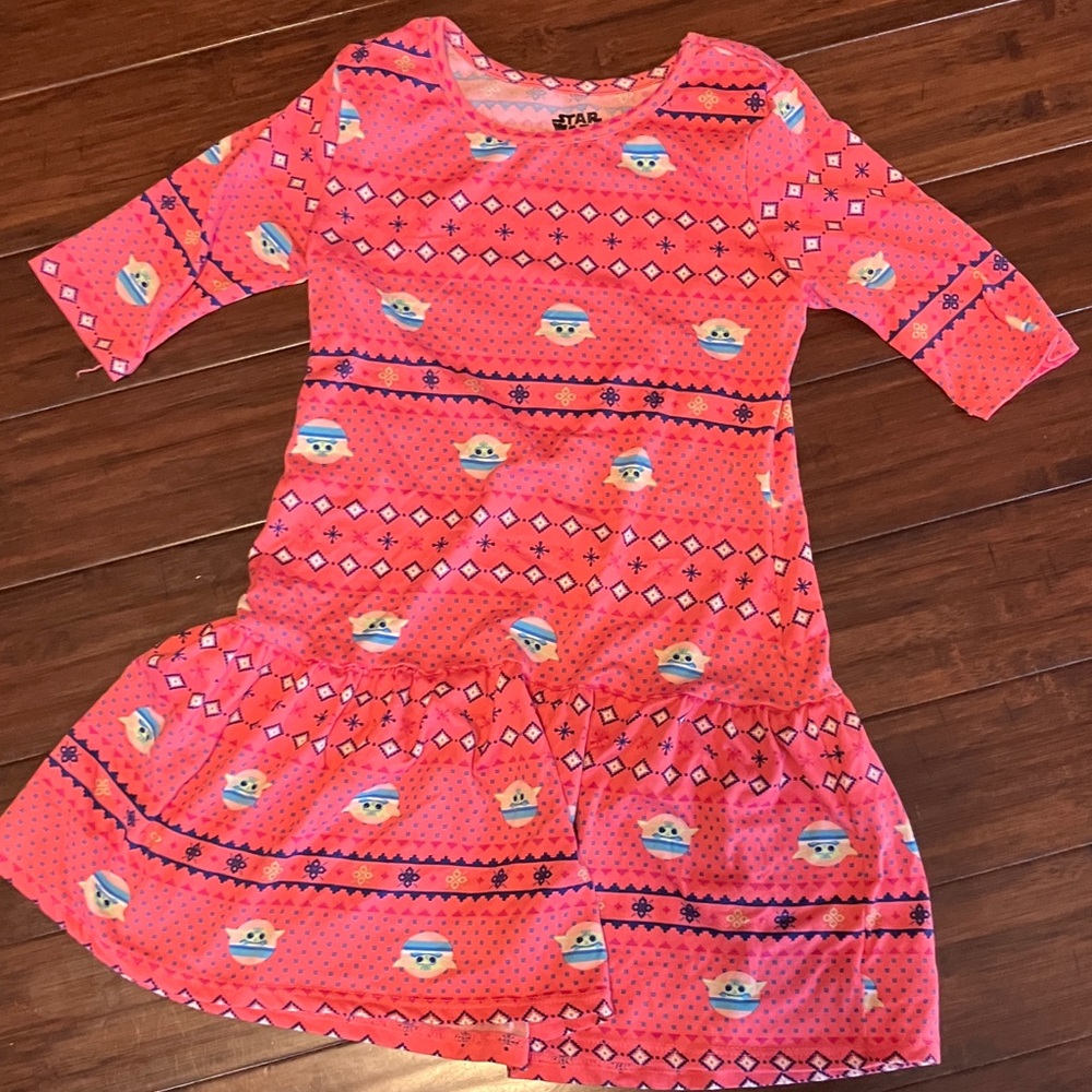 Star Wars Pink and Blue Casual Dress
